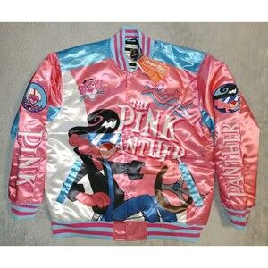 HeadGear Classics Mens Pink Panther Satin Jacket Size 3XL NWT